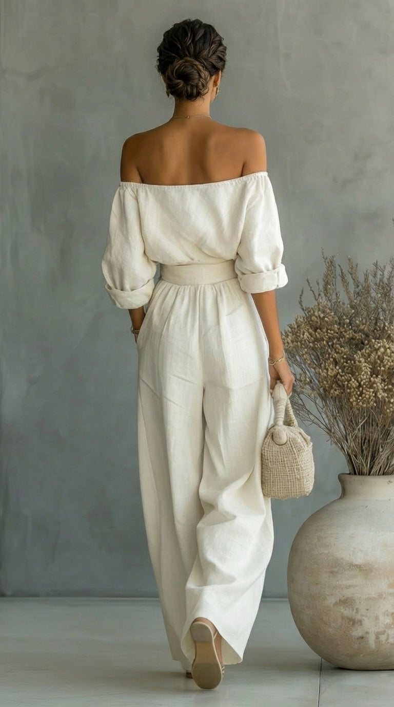 Liliána™ | Ensemble Effet Toile Exclusif pour un Été Stylé