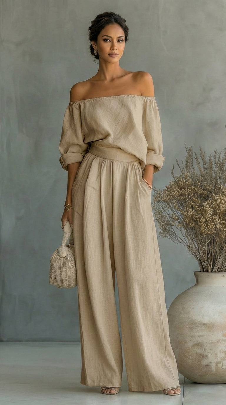 Liliána™ | Ensemble Effet Toile Exclusif pour un Été Stylé