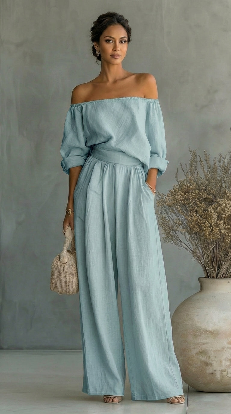 Liliána™ | Ensemble Effet Toile Exclusif pour un Été Stylé