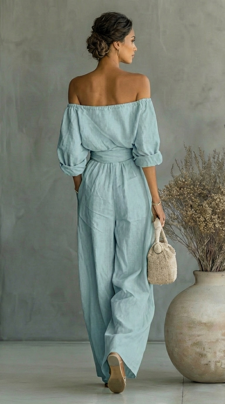 Liliána™ | Ensemble Effet Toile Exclusif pour un Été Stylé